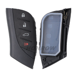 For Lexus 2/2+1/3/3+1 button remote key blank with key blade