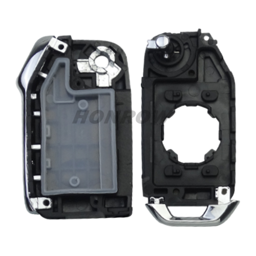 For new Kia 3/4 buttons flip remote key shell