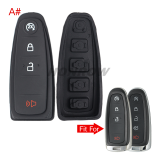For Ford 3/4 button key pad