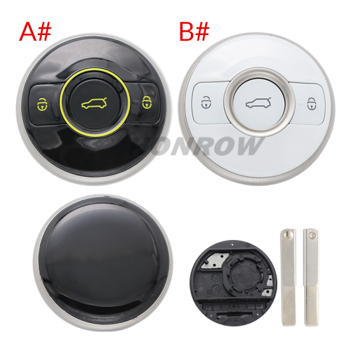 For new Benz smart 3 button key shell without logo