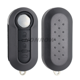 For Fiat 3 button flip remtoe key blank (Black Color)