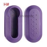 For Fiat 3 Button Remote Key  colorful Cover