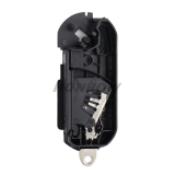 For Fiat 3 button flip remtoe key blank (Black Color)
