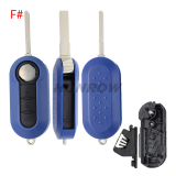 For Fiat 3 button flip remtoe key blank,please choose the color.