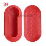 For Fiat 3 Button Remote Key  colorful Cover
