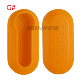 For Fiat 3 Button Remote Key  colorful Cover