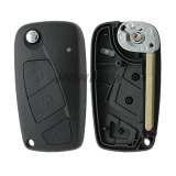 For Fiat 3 button remtoe key blank with special battery clamp