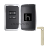 For Renault Megane4 4 button remote key blank