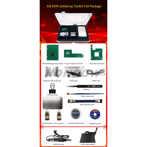 Yanhua JLR KVM Soldering Toolkit Full Package Solder New JLR KVM RFA MCU Easy Soldering Tool for JLR 2018+