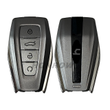 Original For Geely 4 Button Smart Remote Key Keyless 434Mhz with 47 Chip for Coolray Okavango Azkarra Atlas X7