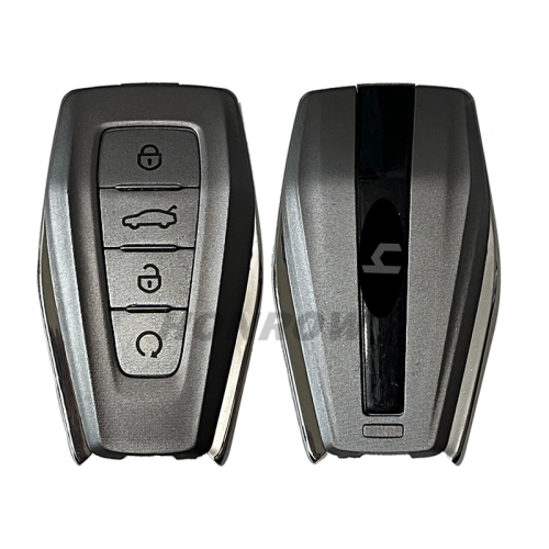 Original For Geely 4 Button Smart Remote Key Keyless 434Mhz with 47 Chip for Coolray Okavango Azkarra Atlas X7