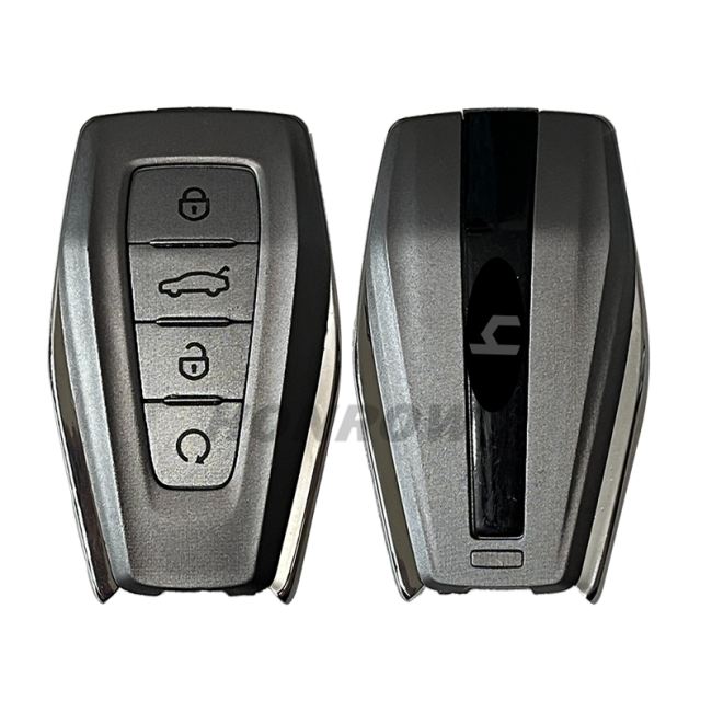 Original For Geely 4 Button Smart Remote Key Keyless 434Mhz with 47 Chip for Coolray Okavango Azkarra Atlas X7