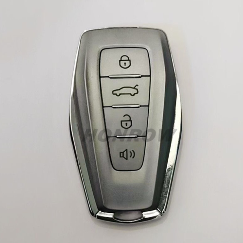 Original For Geely smart remote key with 4 button keyless Smart Remote key with 433Mhz 47 Chip
