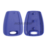 For Fiat transponder key blank blue color