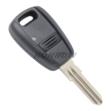 For Fiat 1 button remote key blank (Black Color)