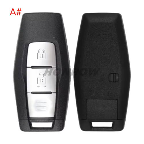 For Mitsubishi 2/2+1/3/3+1 button smart key blank with Emergency Key