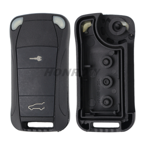 For Por Cayenne 2 button flip remote  key blank