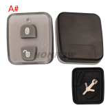 For Chevrolet 2/3 button remote key blank