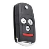 For Honda 3+1 button flip remote key blank