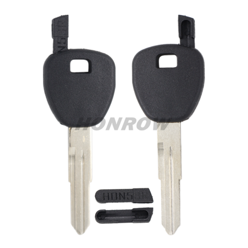 For Honda transponder key blank Without Logo can put TPX long chip with HON58R BRASS BLADE