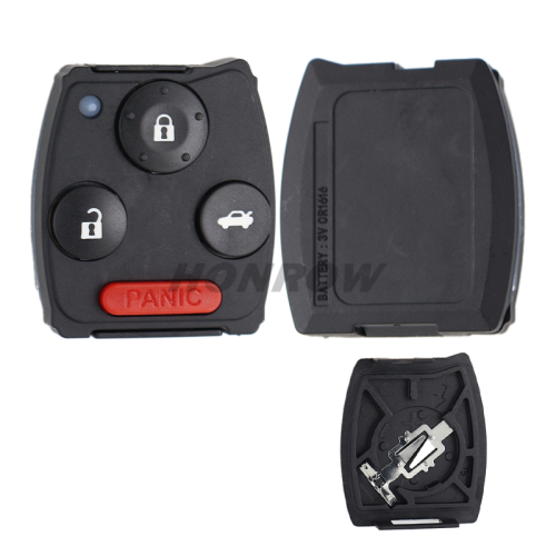 For Ho 3+1 remote control key blank with put chip place