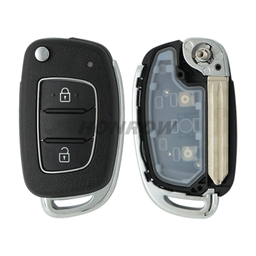 For New Hyundai 2/2+1/3/3+1 button remote key blank with HY22 Blade