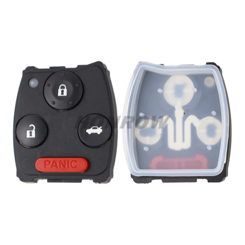 For Ho 3+1 remote control key blank with put chip place