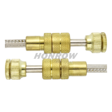 GOSO Two-Row Semi Circle Keyway 11 Pins Dimple A.B KABA Locksmith Toolkit Tools Spring Loaded Bump Lock Tools