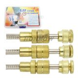 GOSO Two-Row Semi Circle Keyway 11 Pins Dimple A.B KABA Locksmith Toolkit Tools Spring Loaded Bump Lock Tools