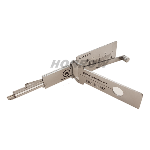 Lishi Tool ERA Fortrees ER5 SS367 2 in 1 lock pick lishi style lock pick 2 in 1 tool