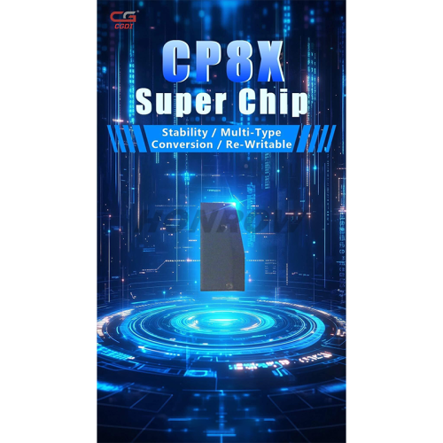 CGDI CP8X super chip for K2  it could be  Set as lD46 Set as ID4E 46_EXT Set as lD7938(ID47) Set as lD49 Set as lDDST80 Set as DST80_4D72G Set as lD4E Set as lD48 Set as IDTEMIC11 Set as IDTEMIC12 Set as IDMEGAMOS13 Set as lD4A Set as ID8A(H) Set it to 8A(blank) chip Set as lD4C
