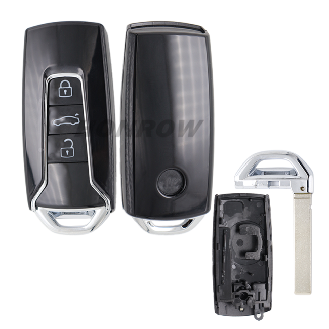 For VW Touareg 3 button Smart key blank