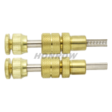 GOSO Two-Row Semi Circle Keyway 11 Pins Dimple A.B KABA Locksmith Toolkit Tools Spring Loaded Bump Lock Tools