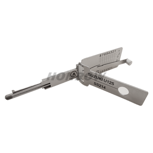 Lishi Tool SUZUKI U125 SS214 2 in 1 lock pick lishi style lock pick 2 in 1 tool