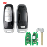 KEYDIY KD MLB-08 Non-OEM solution 3 button remote key with 434mhz support KD-MP