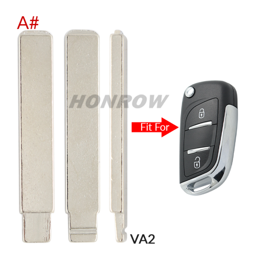 For Citroen Peugeot key blade
