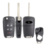 For Chevrolet 4+1 button smart remote key blank