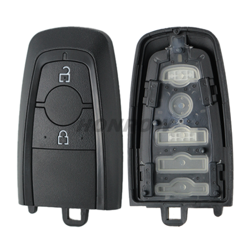 For Ford 2/2+1/3 button remote key shell with blade without logo