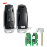 KEYDIY KD MLB08 OEM solution 3 button smart key with 434mhz support KD-MP /Xhorse VVDI MLB Tool