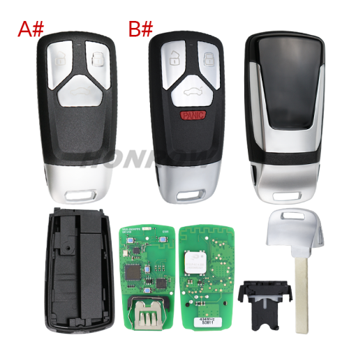 KEYDIY KD MLB-26 OEM solution 3/3+1 button smart key with 434mhz support KD-MP
