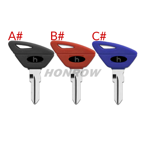 For Aprilia motorcycle transponder key shell ,please choose color