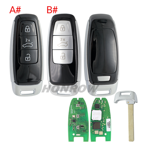KEYDIY KD MLB-08 OEM solution 3 button smart key with 434mhz support KD-MP