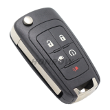 For Chevrolet 4+1 button smart remote key blank