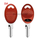 For Aprilia motorcycle transponder key shell