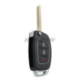 For Hyundai HB20 2+1 button remote key with 4A chip 433.92MHz  FCCID: 95430-R1100