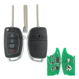 For Hyundai Santa Fe 3+1 button remote key with 4D60 chip 433MHz FCCID: 95430-2W010