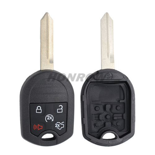 For GTL Ford 5 buton remote key shell with H72 key blade enhanced version