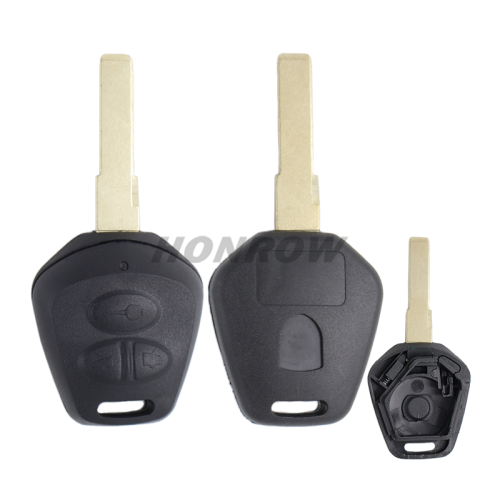 For Por 3 button  remote key blank