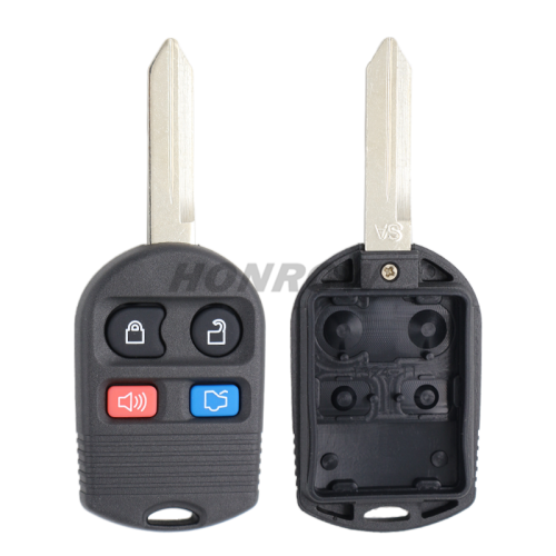 For Ford 4 button remote key blank