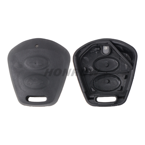 For Por 2 button  remote key blank